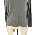 Nation Ltd Nation LTD Giselle Cropped Tee Small Gray Pima Cotton Size XS Photo 3