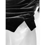 Outfit JPR size medium embroidered black velvet top Photo 4