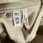 Loft Made And Loved High Waist Straight Crop Jeans Beige Size 30/10 NWT Photo 8