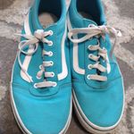Vans turquoise lace up sneaker Photo 1