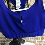 Fabletics  Sylvia Sports Bra Size XXS Racerback Sapphire Blue High Impact Photo 2