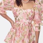 For Love & Lemons Rose Madame Brocade Romper Photo 1