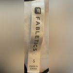 Fabletics - White with black detailing woman’s workout tank top Size S Photo 5