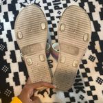 Juicy Couture rainbow rhinestone sandals Photo 7