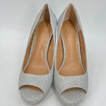Thalia Sodi Women's Lenna Beaded-Heel Pumps in Silver Size 6M MSRP $60 Photo 2