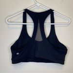 Lululemon Invigorate Mesh Cutout Racerback Sports Bra Luxtreme in Black Sz 12 Photo 6