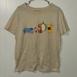 Disney Beige Winnie the Pooh Graphic T-Shirt Photo 0