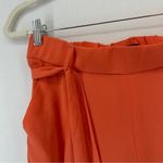 Halogen  Wide Leg Cropped Pants Size XS Orange Photo 3