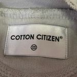 Cotton Citizen  Women's Gray Full Zip Distressed Bomber Casual Coat Jacket Sz XS Photo 5