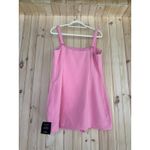 Lulus NWT  Chayan Pink Sleeveless Skort Romper Party Chic Feminine Club Size XL Photo 3