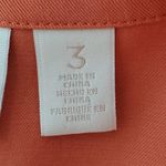 Chico's ‎ Women's Soft orange  Ruffle Jacket Size XL / 3 Photo 7