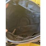 Giorgio Armani  vintage fabric with Leather Hand Bag Photo 4