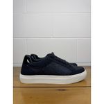 Birdies  Navy Blue Glitter Platform Sneakers Women's Size 7 Lace-Up Photo 5