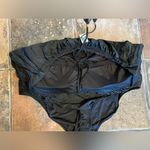 J.Crew  Draped Blouson One-Piece Swim Suit Black Size 24 Photo 5