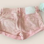 Fiorucci  | Pink Denim Cuffed Shorts | Size 27 | NWT Photo 6