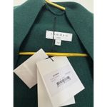 Sandro  Celeste Fringed Open-front Cardigan One Size Green Oversized Quiet Luxury Photo 5