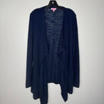 Lilly Pulitzer Luxletic Elyssa Wrap Sweater Navy, Size XL Photo 1