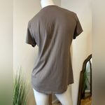 J.Jill Beased Tee Medium Taupe Brown Photo 2