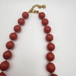 Joan Rivers  Dark Pink & Gold Necklace Photo 2