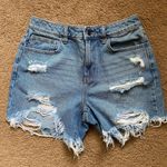 Cello High Waisted Denim Shorts Photo 0