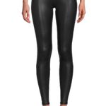 Time & Tru Black Faux Leather Leggings Size Small Photo 0