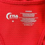 Zyia Active Copper Charged Racerback Workout Tank Women’s Size Medium Red Photo 3