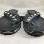 Brighton  Womens Black Thong Sandals Size 8.5  Made in Italy. Photo 4
