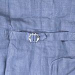 J.Crew  Cutaway vest top in linen Navy‎ CI544 14 NWT Career Sleeveless Photo 5