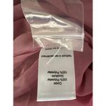 ASTR The Label Sleeveless Crewneck Satin Cropped Blouse Size Small Pink Photo 6