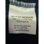 Mayfair Pat On The Back Blue Embroidered Long Sleeve Sweatshirt Sweater Top XXL Photo 5