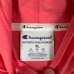 Champion  Womens XL Hot Pink Long Sleeve Pullover Hoodie Kangaroo‎ Pockets Light Photo 6