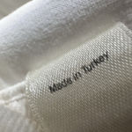 Reformation  White Straight Leg High Waisted Jeans Size 23 Button Fly Cotton READ Photo 6