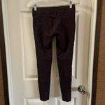 Loft Outlet Plum/Purple Thick Knit Leggings XS Photo 6