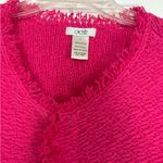 Cache  Fuchsia V-Neck Women's Sweater Photo 1