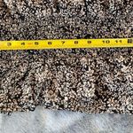 Jopna Top with Elastic Waist and Peplum Cross Front in Black and Tan Floral. Size L Photo 9