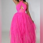 Fairytale Princess Ami Tulle Sleeves Dress Pink Size XL Photo 0