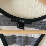 Forever 21  Black & White Striped Maxi Dress Photo 2