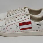 ALDO Women's Rhinestone Embellishment Color Pops Low Top Fashion Sneakers Sz 11 Photo 2