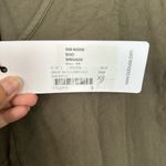 Bobi  Green Drop Shoulder Hi Lo Top Relaxed Oversized Tunic Size XS Photo 2