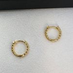 14mm Small Gold Hoop Earrings for Women Photo 2