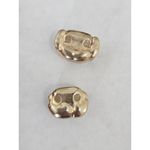 Han Solo & Princess Leia Bead Charms Goldtone Gold Photo 2