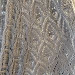 Moth Anthropologie Asymmetrical Brown One Size Cascade Cardigan Boho Festival Photo 3