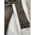 Apt. 9 Womans  Size XL Brown Button Up Lined Trench Coat Photo 7