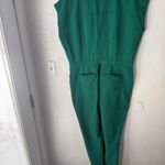 FIGS Technical Collection Emerald Green Surgical Scrub Jumpsuit Pockets XL Photo 4