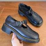Dr. Martens  • vintage t-strap mary janes 13282 black leather chunky platform Photo 0
