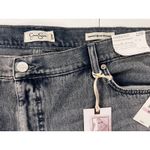 Jessica Simpson  Harmony High Rise Straight‎ Distressed Glitter Blue Jeans 22W Photo 5