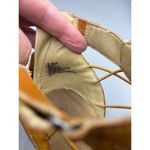 Jbu  Nelly‎ Wedge Sandals Womens Perforated Leather Ankle Boots 8.5 Photo 3