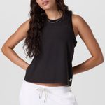 Vuori  Villa Tank Top Black Sleeveless Size Medium Photo 0