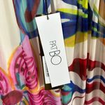 PatBo Flora Halterneck Summer Beach Midi Dress Size Medium White Photo 7