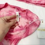 Show Me Your Mumu NWT  Pink Tie Dye Scrunch Bikini Destin Top Del Rey Bottoms Set Photo 8